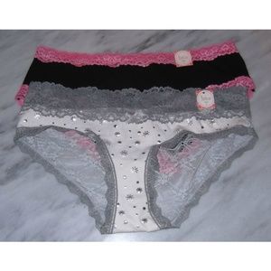 Flirtitude Panties Lot 2 Size S Lace Lingerie New